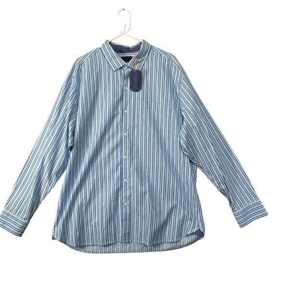 New Tommy Bahama stretch 100% PIMA COTTON button down XL. NWT - Picture 1 of 16